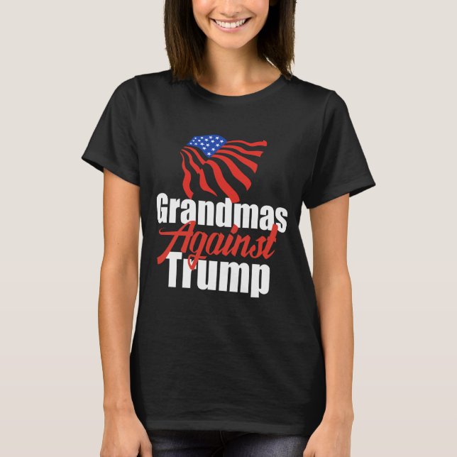 Grandmas Against Trump Tröja (Framsida)