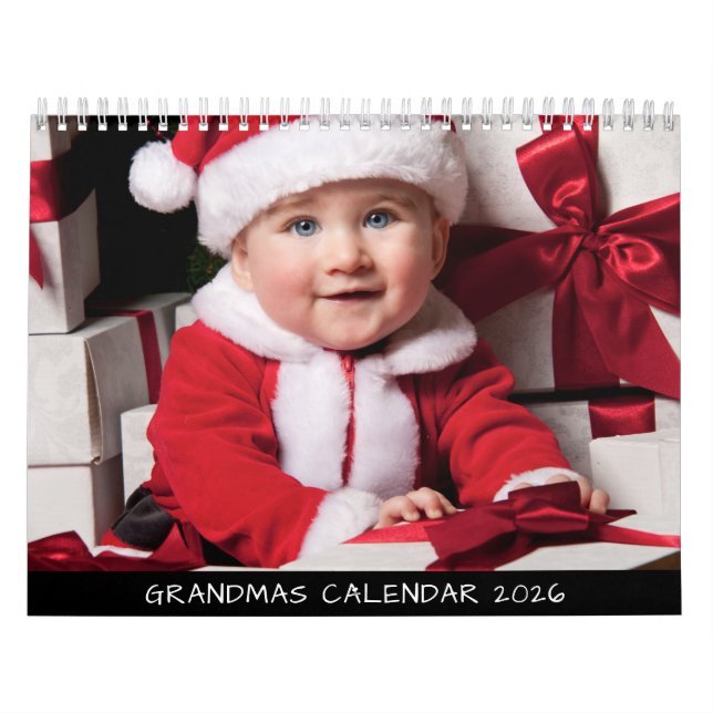 Grandmas Family Photos 2026 Kalender (Omslag)