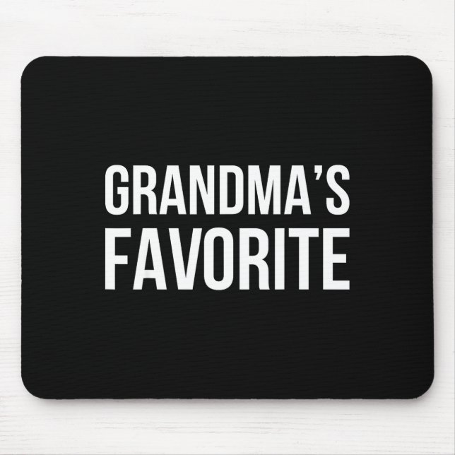 Grandma's Favorite Family Baby Granhild Quote  Musmatta (Framsidan)