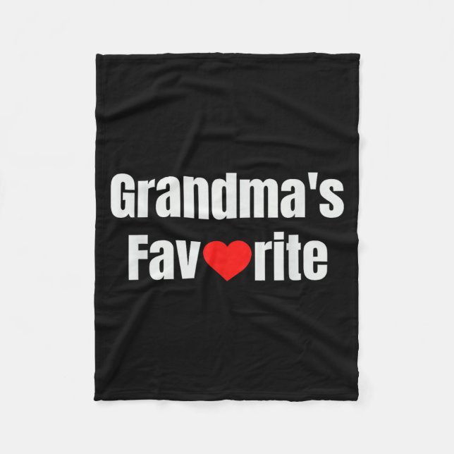 Grandma's Favorite  Fleecefilt (Framsidan)