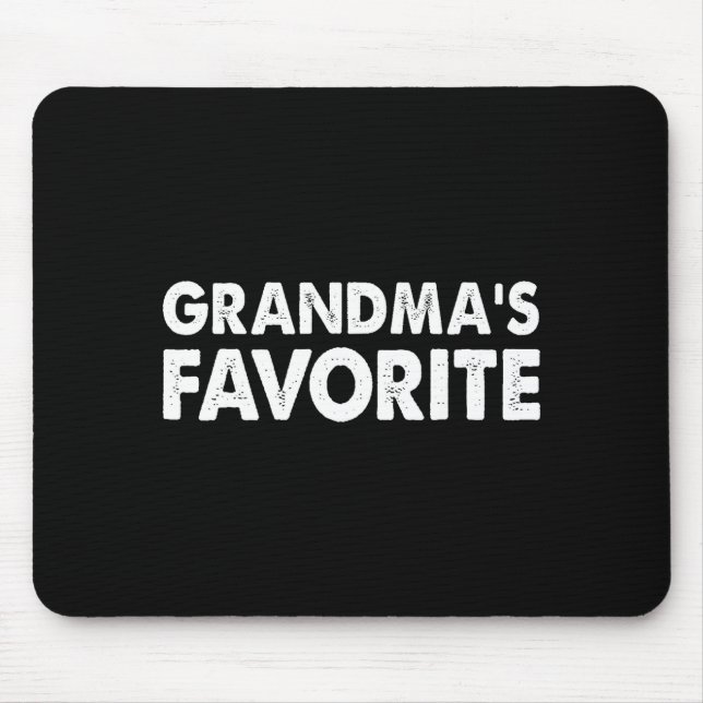 Grandma's Favorite Funny Grandparent Granhild Vint Musmatta (Framsidan)