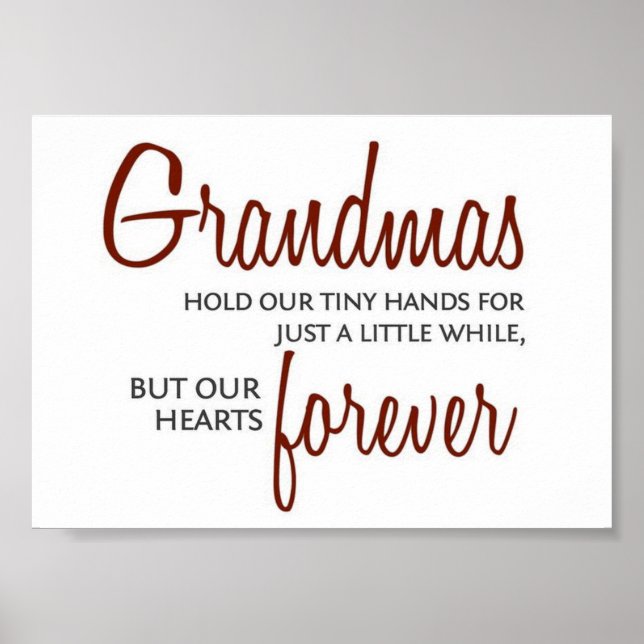 Grandmas Forever Poster (Framsidan)