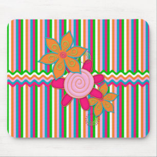 Grandmas Garden Rand Mousepad Musmatta