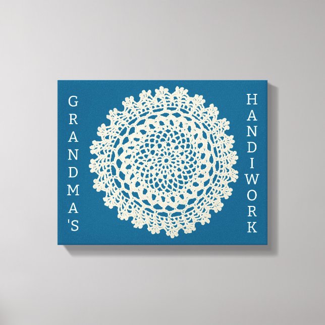 GRANDMAS HANDIWORK CANVASTRYCK (Framsida)