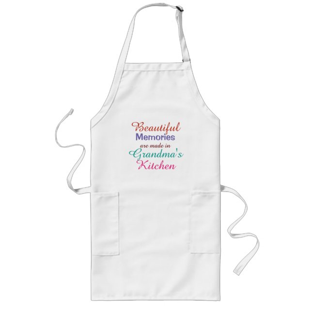 GRANDMA'S KITCHEN, APRON LÅNGT FÖRKLÄDE (Framsidan)