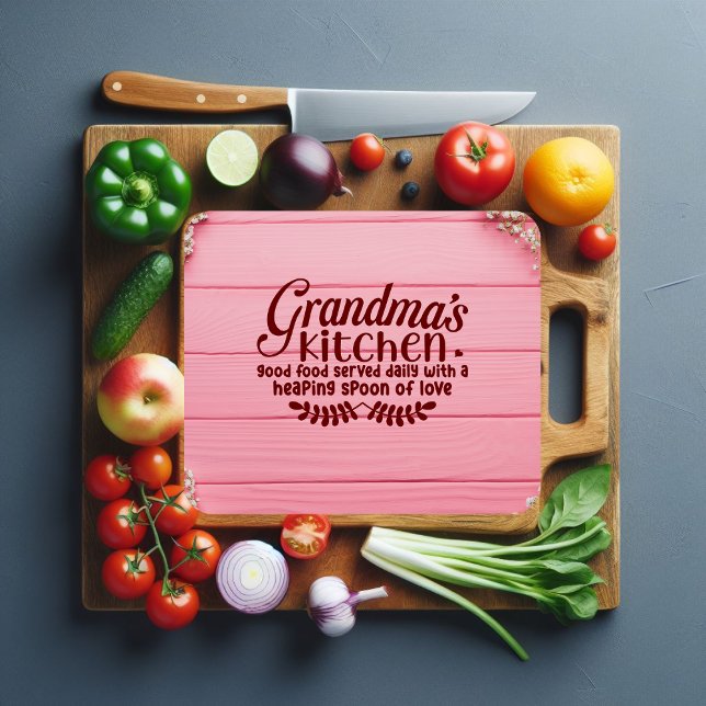 Grandmas Kitchen Bra Food Served Daily med Kärlek (Skapare uppladdad)