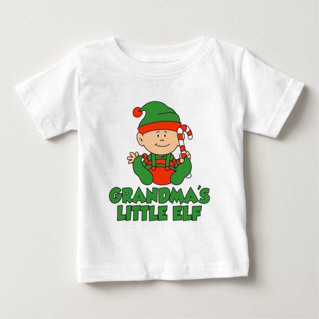 Grandmas lilla Elf T Shirt (Framsida)