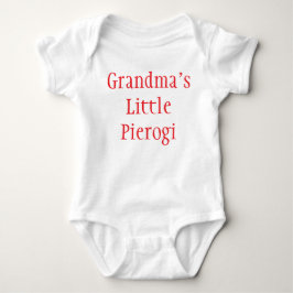 "Grandmas Little Pierogi" Classic Baby Bodykostym T Shirt