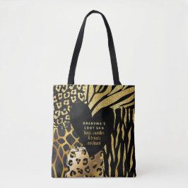 Grandmas Loot Bag Hugs Cuddles and Treats Enabled Tygkasse