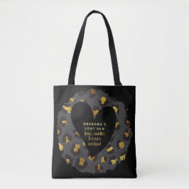 Grandmas Loot Bag Hugs Cuddles and Treats Enabled Tygkasse