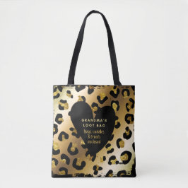 Grandmas Loot Bag Hugs Cuddles and Treats Enabled Tygkasse