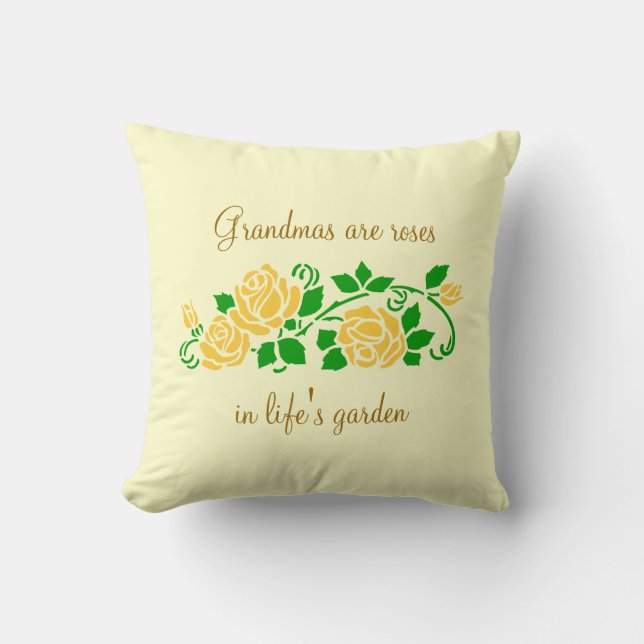 Grandmas och Ro Pillow Kudde (Framsida)