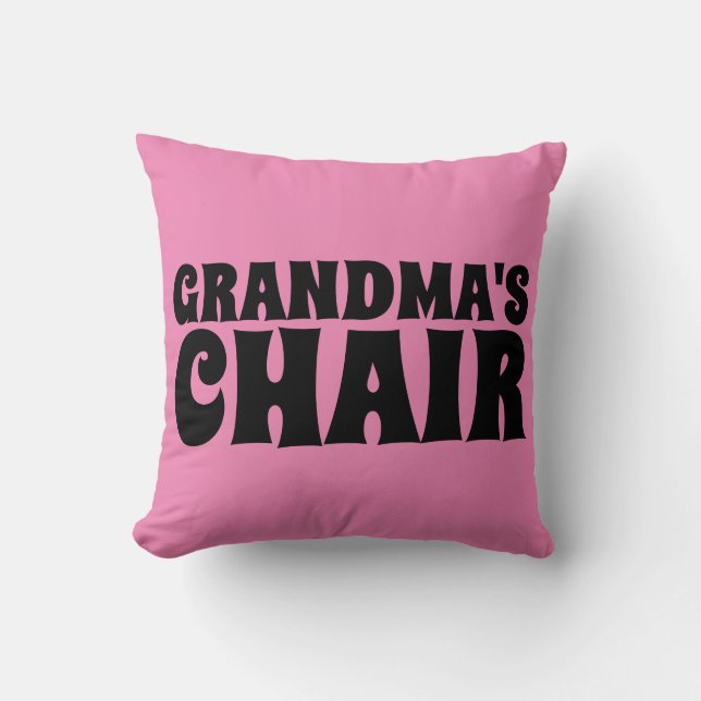 GRANDMAS ORDFÖRANDE PILLOW KUDDE (Framsida)