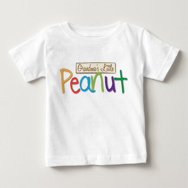 Grandmas Peanut Tee Shirt (Framsida)