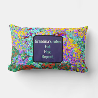 Grandma's Rules Lumbar Pillow Lumbarkudde