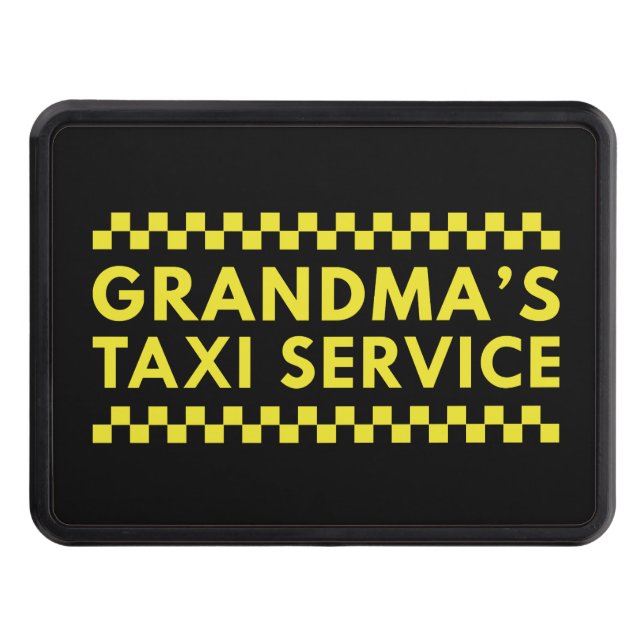 Grandmas tjänst i Taxi Dragkroksskydd (Framsidan)