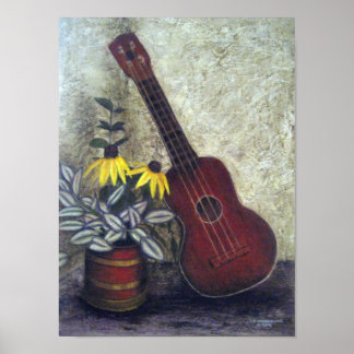 Grandmas Ukulele Poster