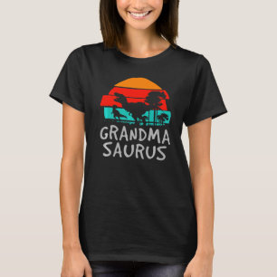 Grandmasaurus rex Grandma Saurus Dinosaur T Shirt