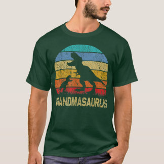 GrandmaSaurus T Re Dinosaur Grandma Saurus Family Shirt