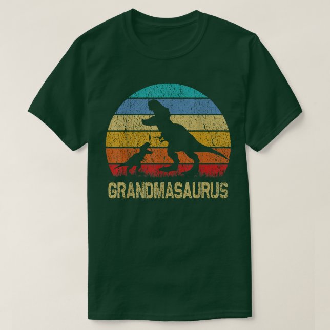 GrandmaSaurus T Re Dinosaur Grandma Saurus Family T Shirt (Design framsida)