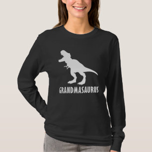 Grandmasaurus T Rex Dinosaur Grandma Saurus Mor Shirt
