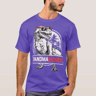 Grandmasaurus T rex Grandma Saurus Dinosaur Grandm T Shirt
