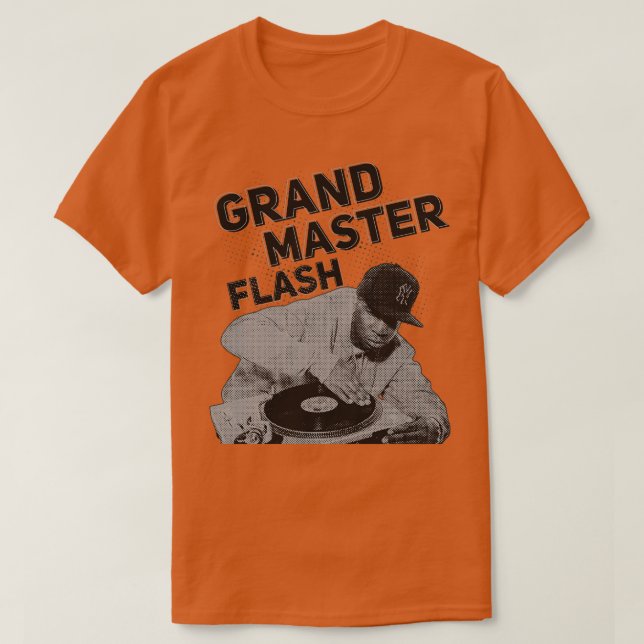 Grandmaster Flash-presentationer T Shirt (Design framsida)