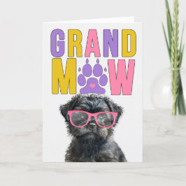 GrandMAW Affenpinscher GrandDOG Grandföräldrar Day Helgkort