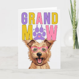 GrandMAW Berger Picard GrandDOG Grandföräldrar Day Helgkort