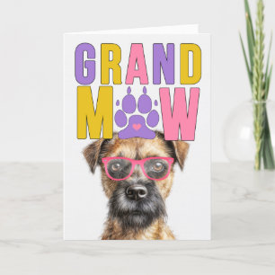 GrandMAW Gräns Terrier GrandDOG Grandföräldrar Day Helgkort