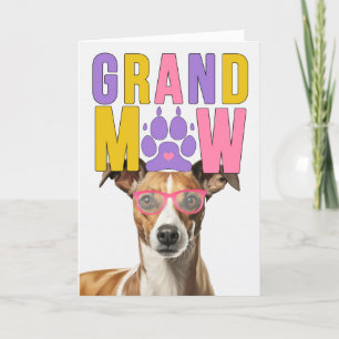 GrandMAW-textutdrag Hund Funny GrandDay Helgkort
