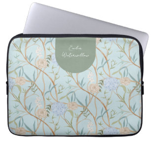 Grandmillennial Chinoiserie Anpassningsbar Laptop Fodral