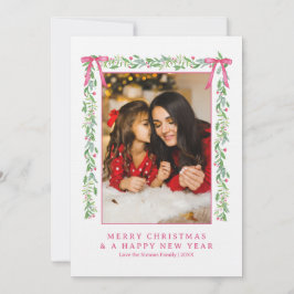 GrandMillennium Evergreen Swag med Bows | Foto Inbjudningar