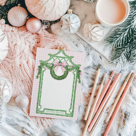 GrandMillennium Evergreen Swag med Monogram Post-it Block