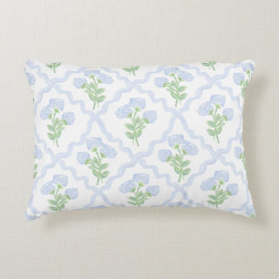 GrandMillennium Preppy Hydrangeas Trellis Prydnadskudde