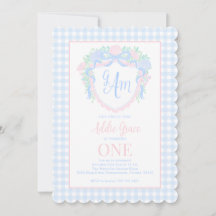 GrandMillennium Watercolor Vapensköld First Birthd