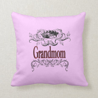 Grandmom heraldisk design kudde