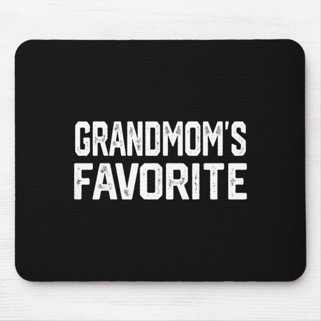 Grandmom’s Favorite Funny Grandparent Granhild Vin Musmatta (Framsidan)