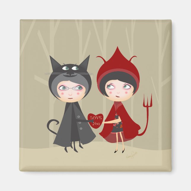 Grandmor Valentine Magnet (Framsidan)