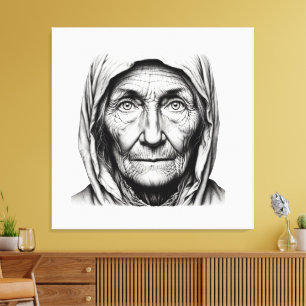 GRANDMOTHER CANVASTRYCK