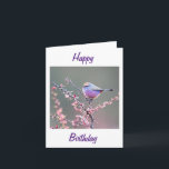 GRANDMOTHER PÅ DIN BIRTHDAY-KORT (WARBLER) KORT<br><div class="desc">TACK FÖR ATT JAG STOPPADE ETT AV MINA ÅTTA LAGER!</div>