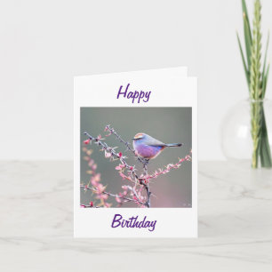GRANDMOTHER PÅ DIN BIRTHDAY-KORT (WARBLER) KORT
