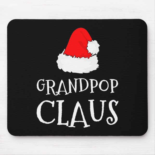Grandp Claus Christmas Santa's Pajama Family Match Musmatta (Framsidan)