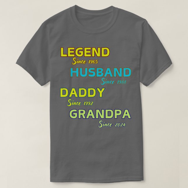 Grandpa2 T Shirt (Design framsida)