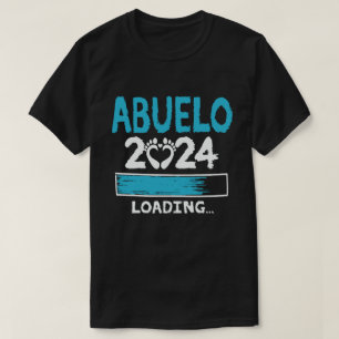 Grandpa 2024 Loading New Grandfather to be T Shirt