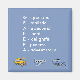 Grandpa Acrostic Magnet