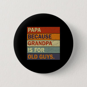 Grandpa Art För manar Grandfather Pappa Parent Far Knapp