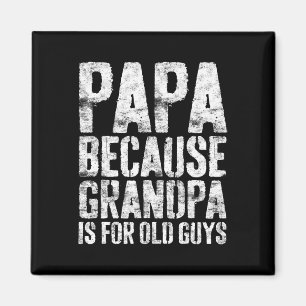 Grandpa Art För manar Grandfather Pappa Parent Far Magnet