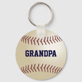 Grandpa Baseboll nyckelring