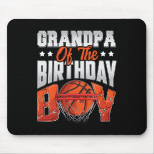 Grandpa basketball födelsedags Boy Family Baller b Musmatta